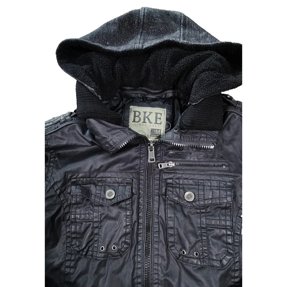 BKE Slim Fit N.Ville Speedway 257 Jacket‎ Size M